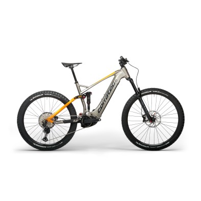 Bicicleta eléctrica MTB Corratec  E-Power RS 160 Pro Oro Plata 2022