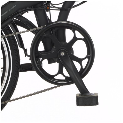 Bicicleta Eléctrica plegable Fischer FR 18 Negra