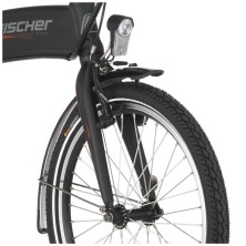 Bicicleta Eléctrica plegable Fischer FR 18 Negra