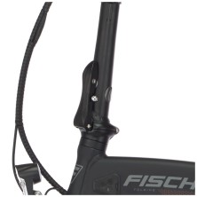 Bicicleta Eléctrica plegable Fischer FR 18 Negra