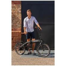 Bicicleta Eléctrica plegable Fischer FR 18 Negra