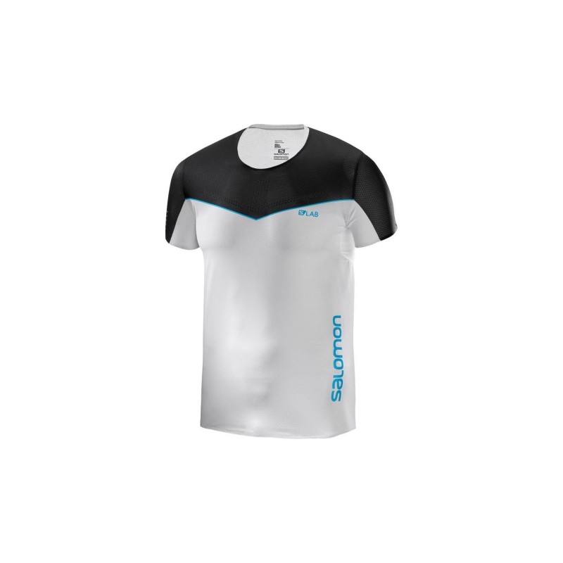 Camiseta Salomon S/Lab Sense Tee M manga corta (blanca)