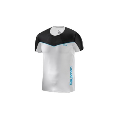 Camiseta Salomon S/Lab Sense Tee M manga corta (blanca)