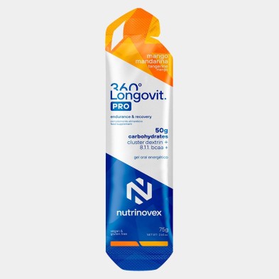 Nutrinovex Longovit 360 Gel PRO - Mango Mandarina