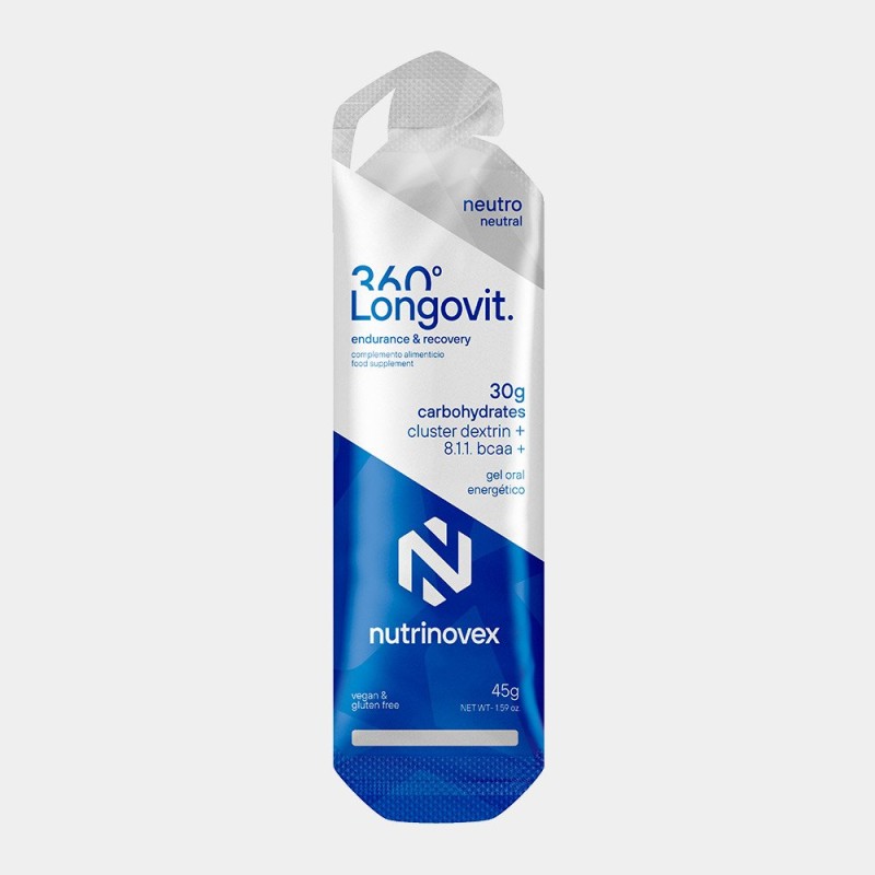 Nutrinovex Gel energético Longovit 360º Gel - Neutro
