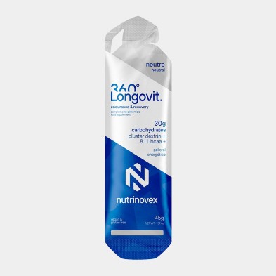 Nutrinovex Gel energético Longovit 360º Gel - Neutro