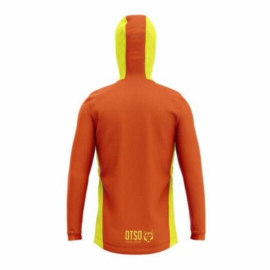 Sudadera Sport Otso Fluor Orange & Fluor Yellow