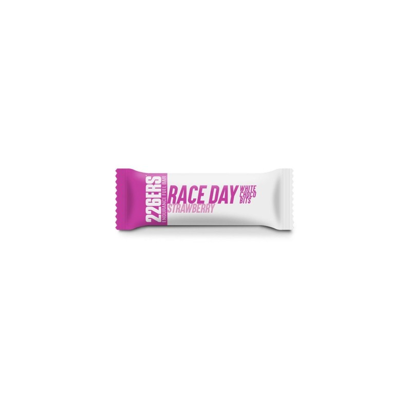 Barrita Race Day Choco Bits fresa y chocolate blanco