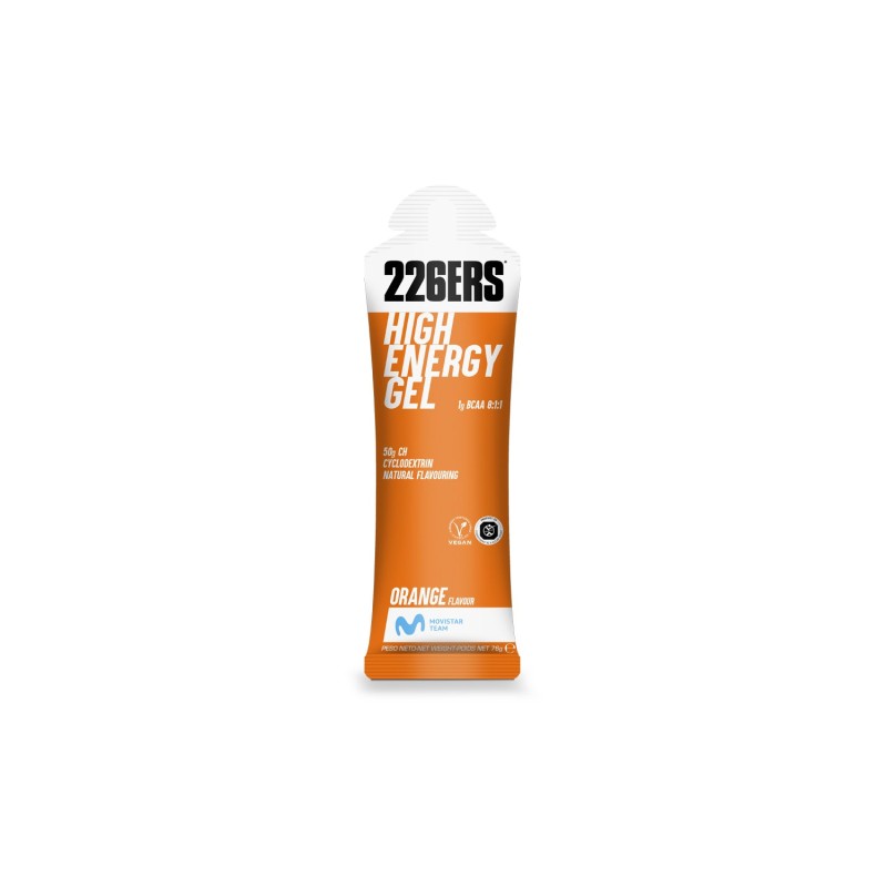 High Energy Gel 226ers naranja