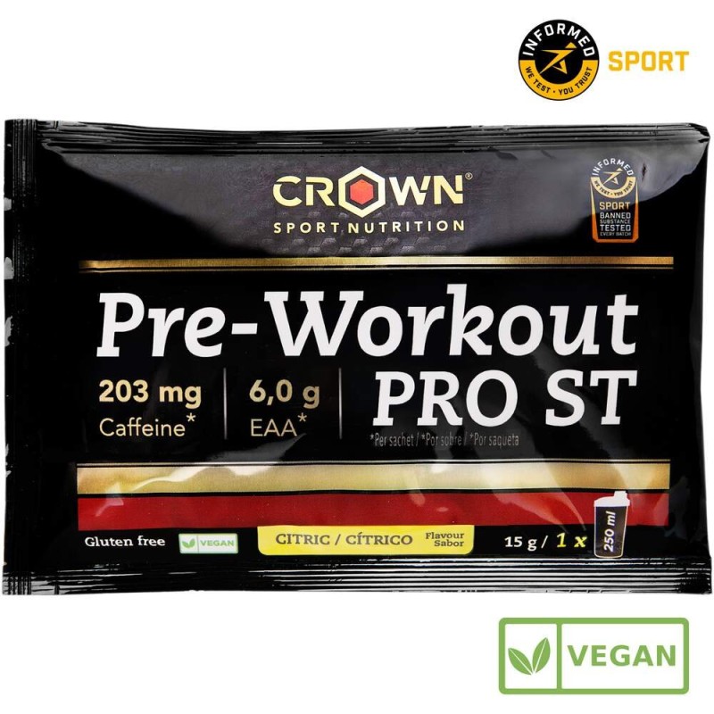PreWorkout PRO ST monodosis Crown Sport Nutrition