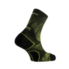 Calcetines Distance Lyn negro pistacho Lurbel