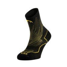 Calcetines Distance Lyn Five negro amarillo