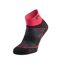 Calcetines Race W two mujer negro/fucsia