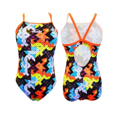 Bañador de natación Turbo Flexie tira fina mujer Relax