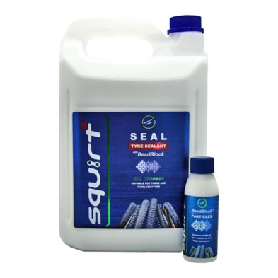 Líquido sellante Squirt con beadblock 5L.