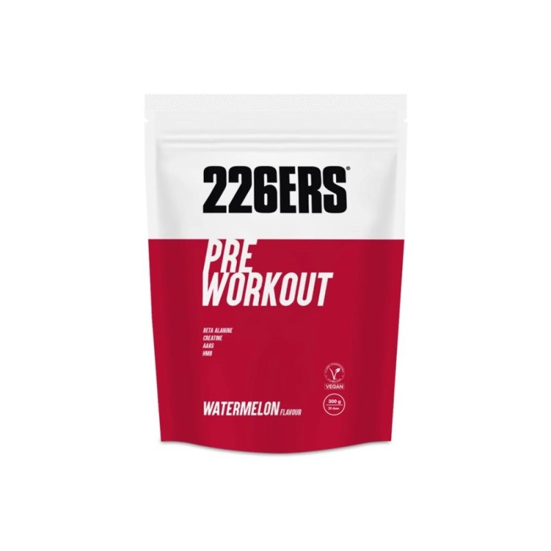 226ers PRE WORKOUT 300g - Suplemento Deportivo Pre-Entreno Sandía