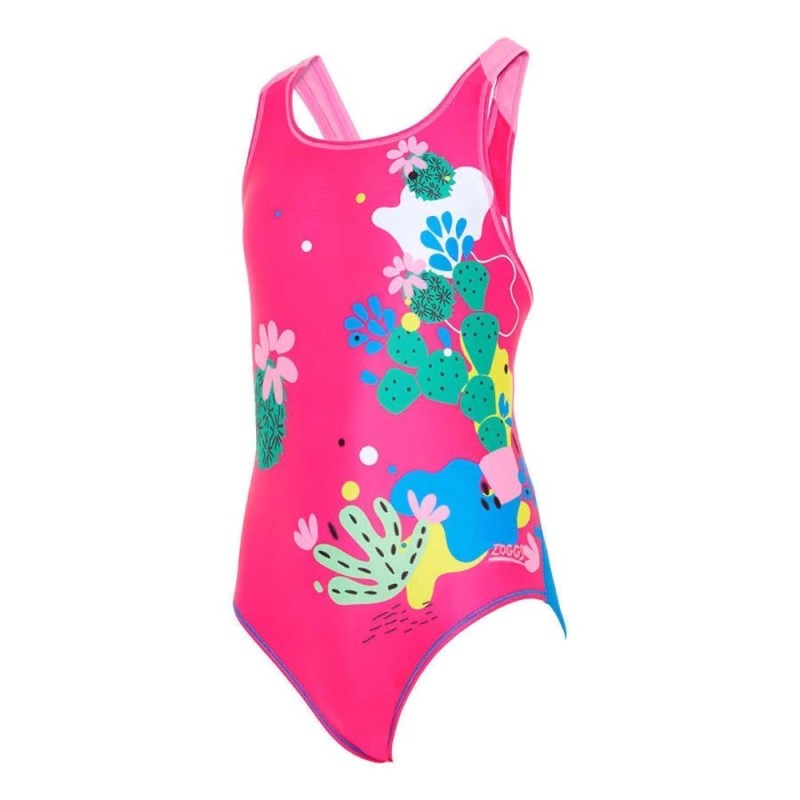 Bañador niña Flyback rosa azul