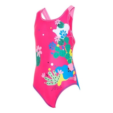 Bañador niña Flyback rosa azul