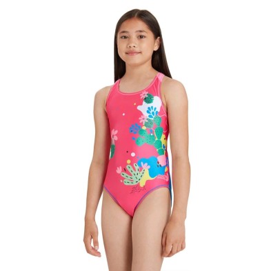 Bañador niña Flyback rosa azul