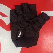 Guantes cortos 100% Exceeda gel negro