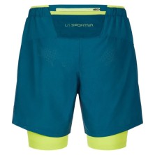 Pantalón corto La Sportiva Trail Bite short hombre azul lima