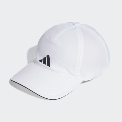 Gorra visera Adidas Aeroready Training Running Baseball blanca