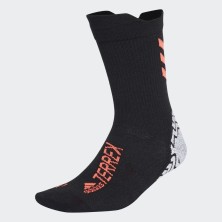 Calcetines Adidas Terrex Trail Crew socks black turbo