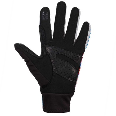 Guantes La Sportiva Skimo Race mujer Malibu Blue/Hibiscus palma