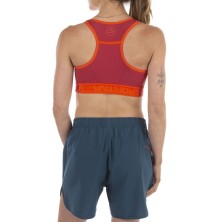 Top Running La Sportiva Hover Velvet / Cherry Tomato espalda