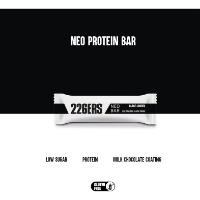 Barrita Proteina Neo Bar Black cookies chocolate