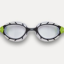 Gafas de natación Zoggs Predator Small fit negro lima lentes