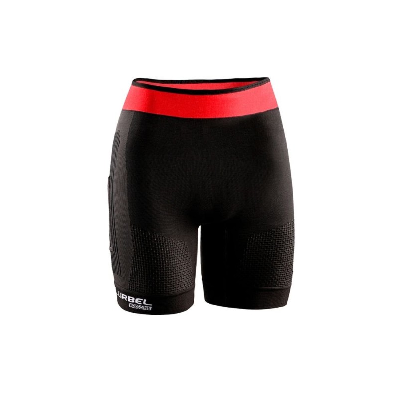 Malla Tifon Pro Line Lurbel mujer negro rojo