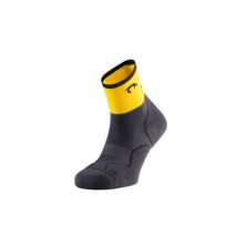 Calcetines Lurbel Desafio Four gris amarillo