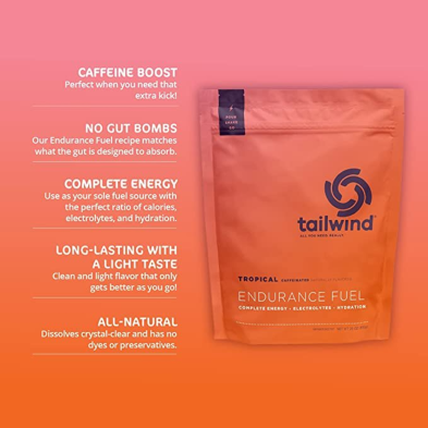 Endurance Fuel 810g Tropical con cafeina