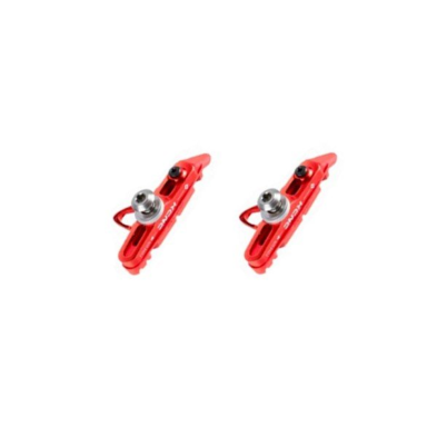 Zapatas de freno carretera CB6 (2uds) rojo