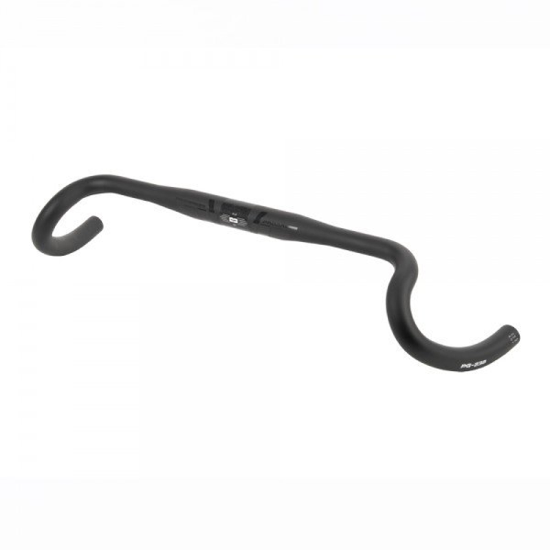 Manillar PG-238 Carbon Compact Di2 GRAVEL Negro 44cm