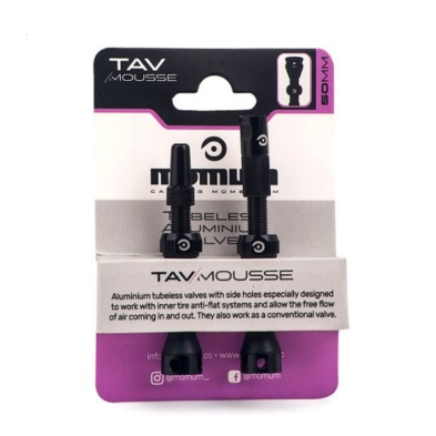 Válvulas TAV Mousse para neumáticos con mousse