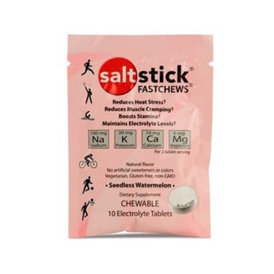 Sales masticables con electrolitos 10 comprimidos