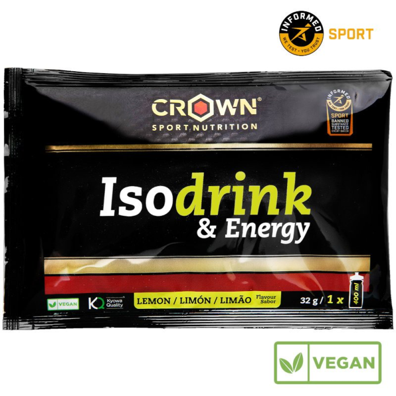 Isodrink Energy monodosis limón