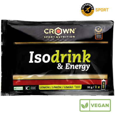 Isodrink Energy monodosis limón