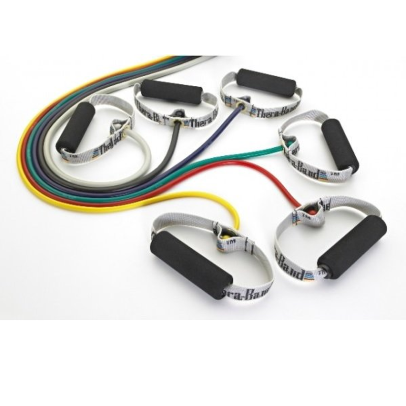 Gomas de resistencia con asas Thera-Band