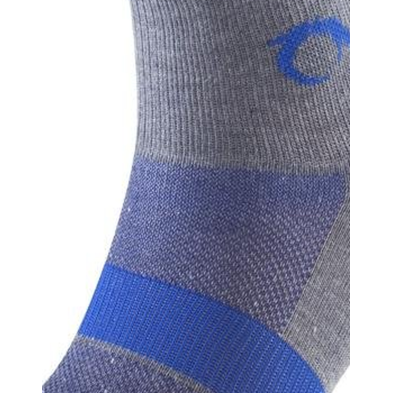 Calcetines Trail Running Marca Kids gris azul niño