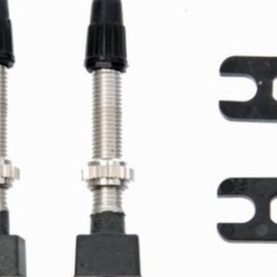 Válvulas Tubeless Presta desmontable 3 cms