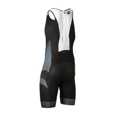 Traje Triatlón S/Mangas PREMIUM AIRFLOW - negro/gris