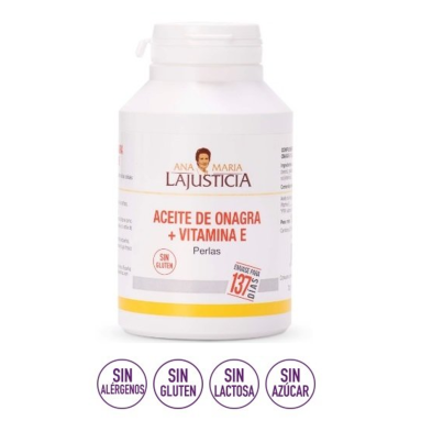 Aceite de Onagra con Vitamina E Ana Maria La Justicia