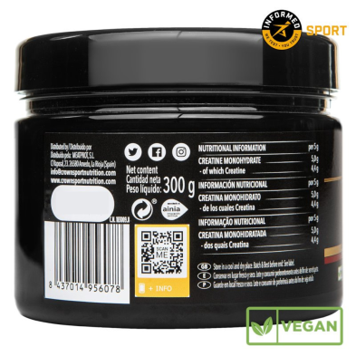 Creatina monohidrato creapure 300gr