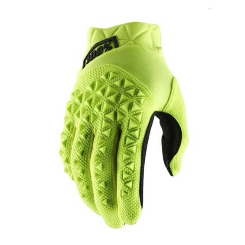 Guantes Airmatic amarillo fluor negro 100%