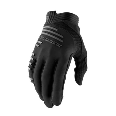 Guantes largos R-Core negro 100%