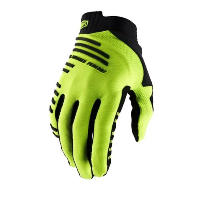 Guantes largos R-Core amarillo fluor 100%