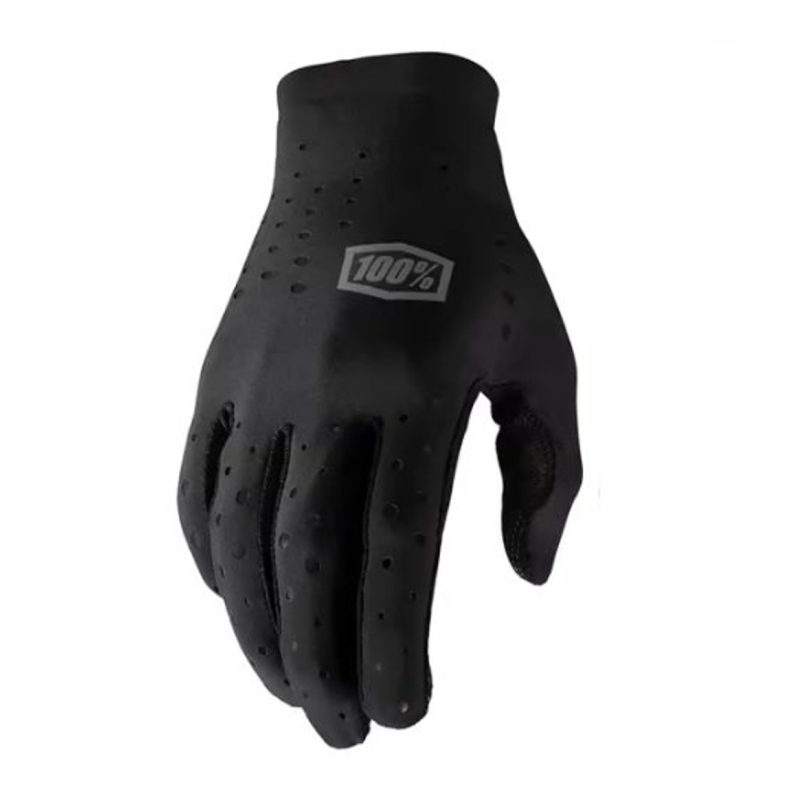 Guantes largos Sling negro 100%
